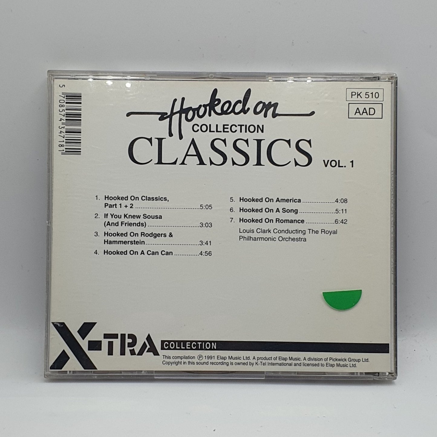 Louis Clark Conducting The Royal Philharmonic Orchestra ‎– Hooked On Classics - Vol. 1 - Vinyl Store Online