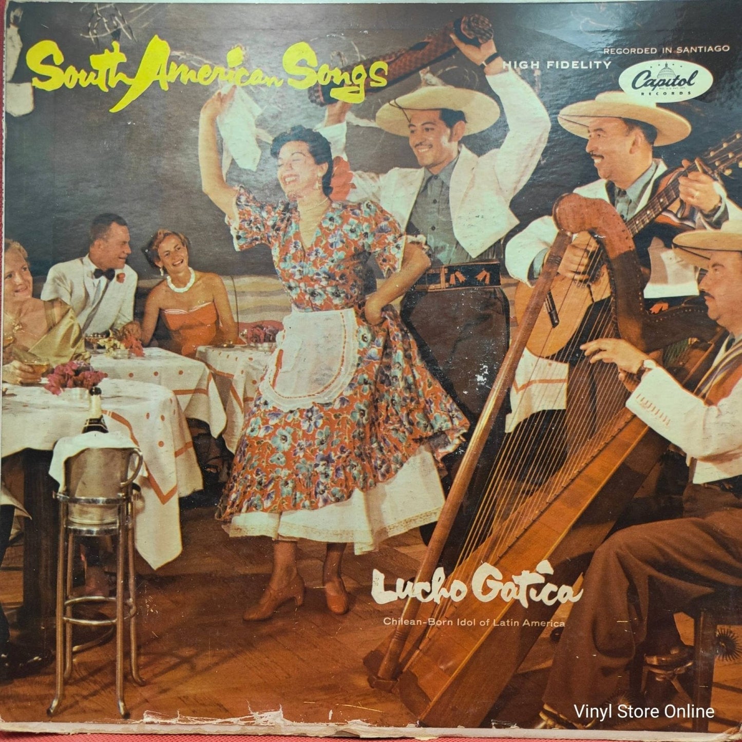 Lucho Gatica ‎– South American Songs - Vinyl Store Online