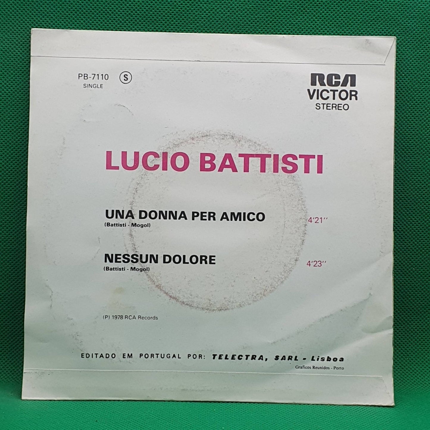 Lucio Battisti ‎– Una Donna Per Amico - Vinyl Store Online
