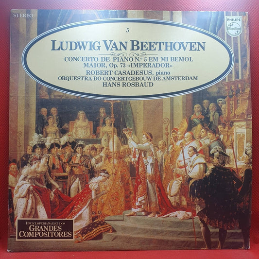 Ludwig van Beethoven - Robert Casadesus, Hans Rosbaud ‎– Concierto De Piano N.° 5 Em Mi Bemol Maior, Op. 73 "Imperador" - Vinyl Store Online
