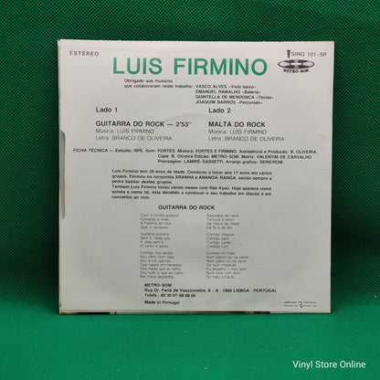 Luís Firmino ‎– Guitarra Do Rock - Vinyl Store Online