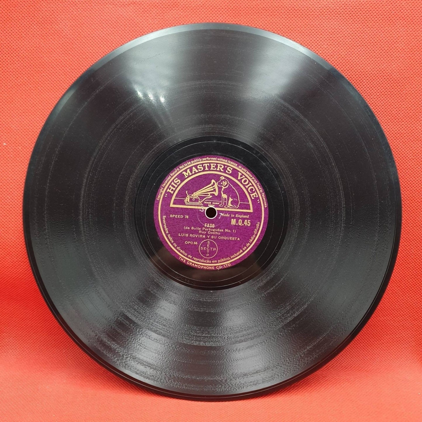 Luis Rovira e Su Orquestra, Rey Colaço, Ruy Coelho - Fado / Um Fado - Vinyl Store Online