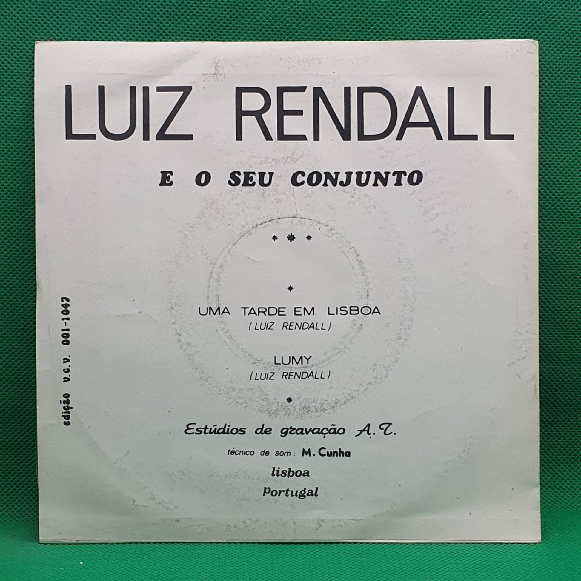 Luiz Rendall E O Seu Conjunto ‎– Uma Tarde Em Lisboa - Vinyl Store Online