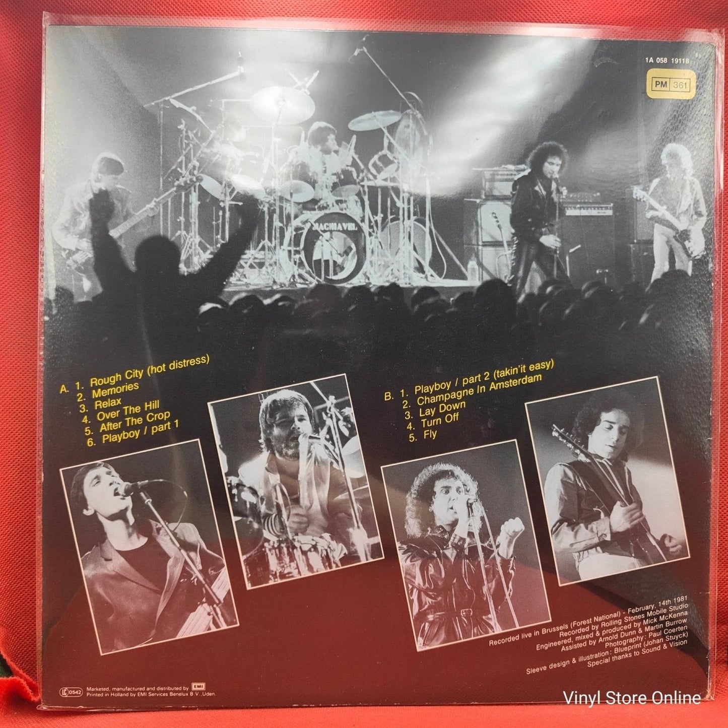 Machiavel ‎– Valentine's Day - Machiavel Live - Vinyl Store Online