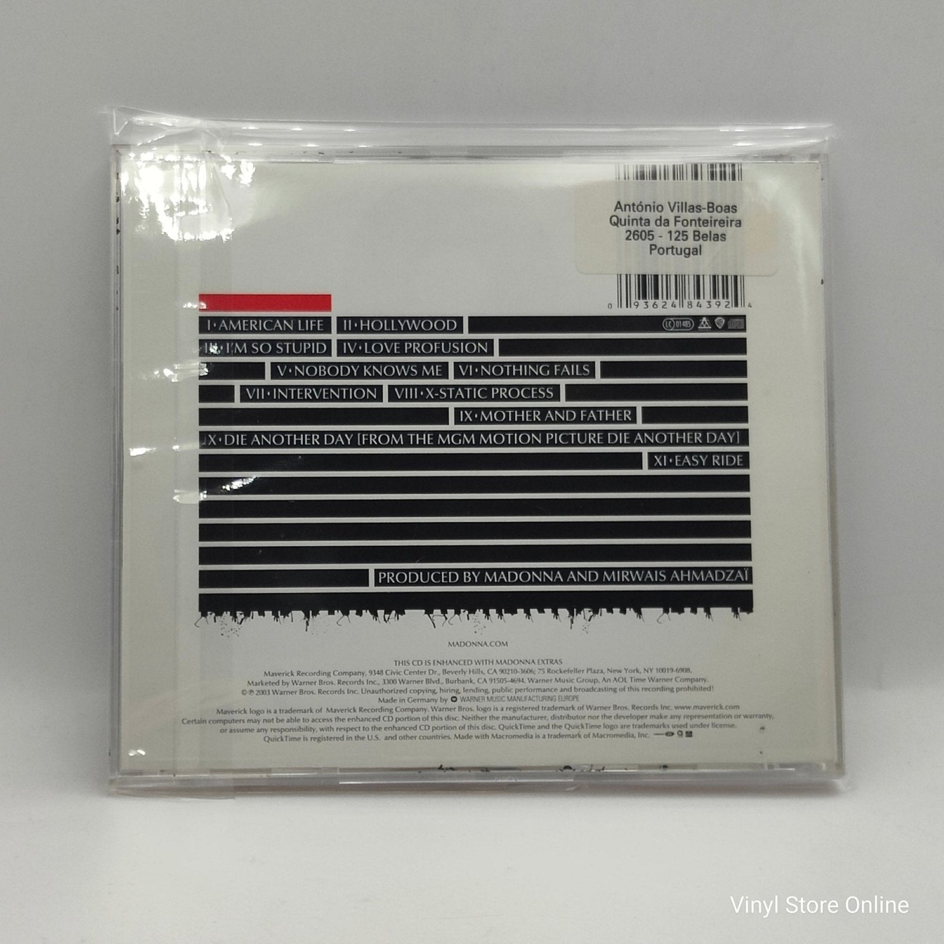 Madonna ‎– American Life - Vinyl Store Online