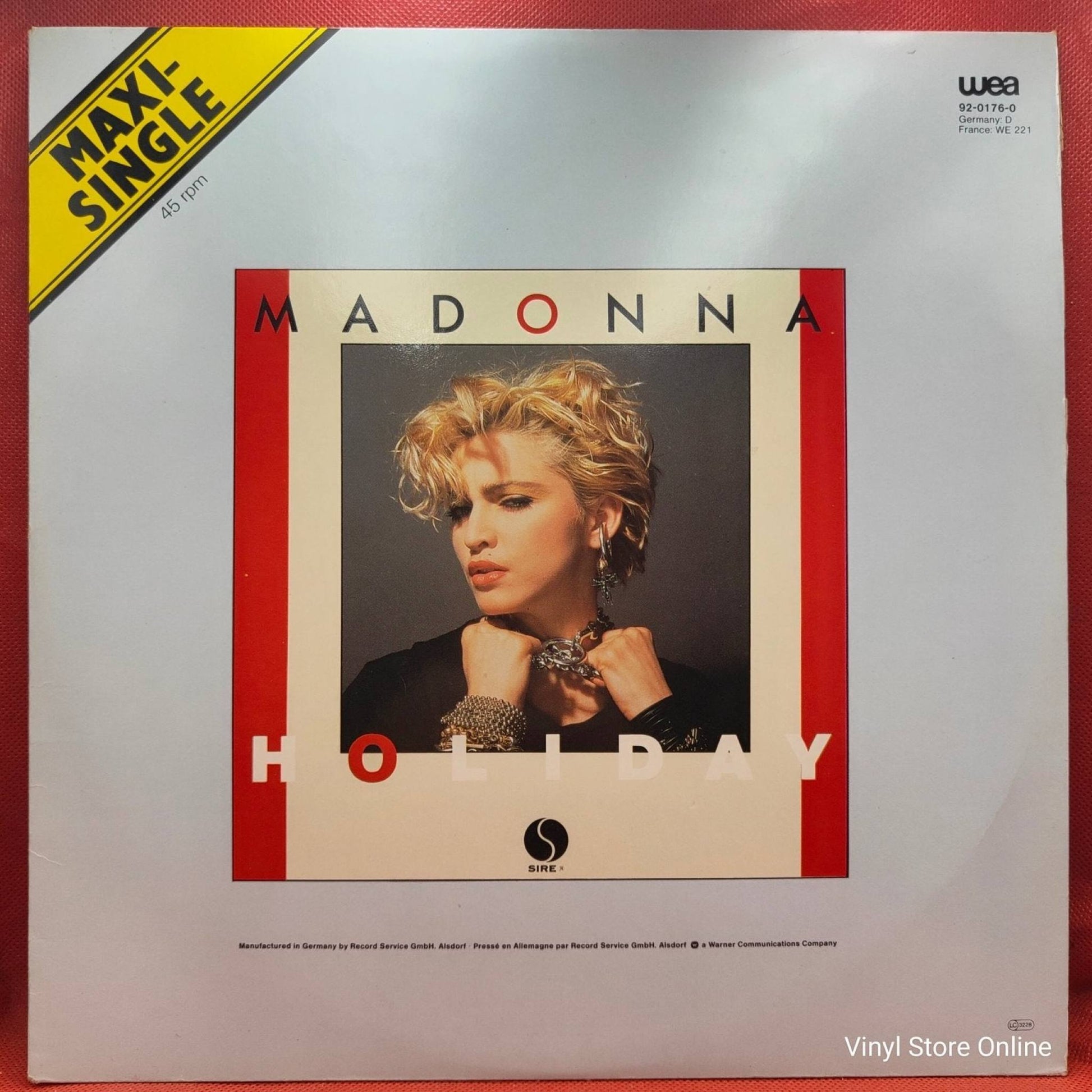 Madonna ‎– Holiday - Vinyl Store Online