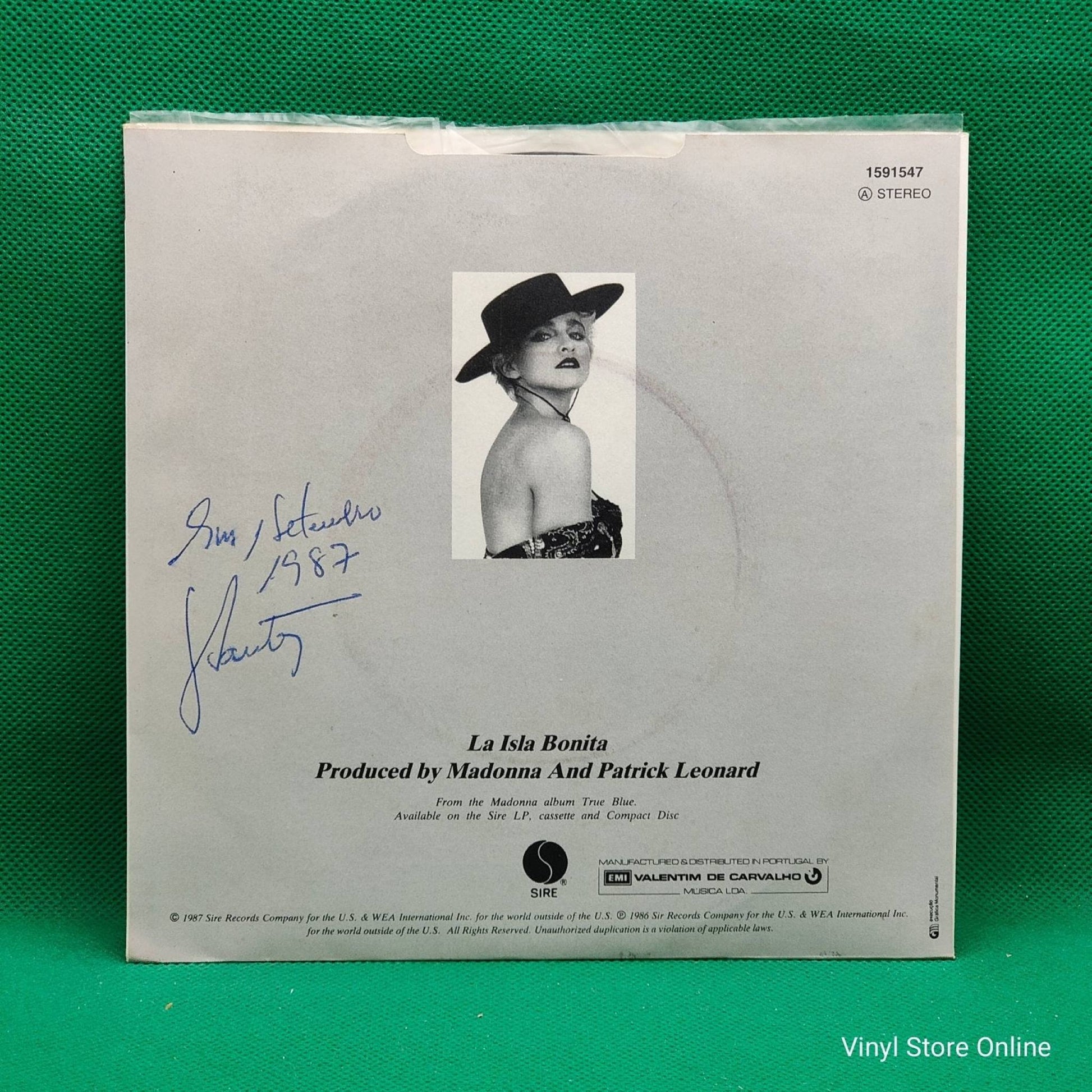 Madonna ‎– La Isla Bonita - Vinyl Store Online