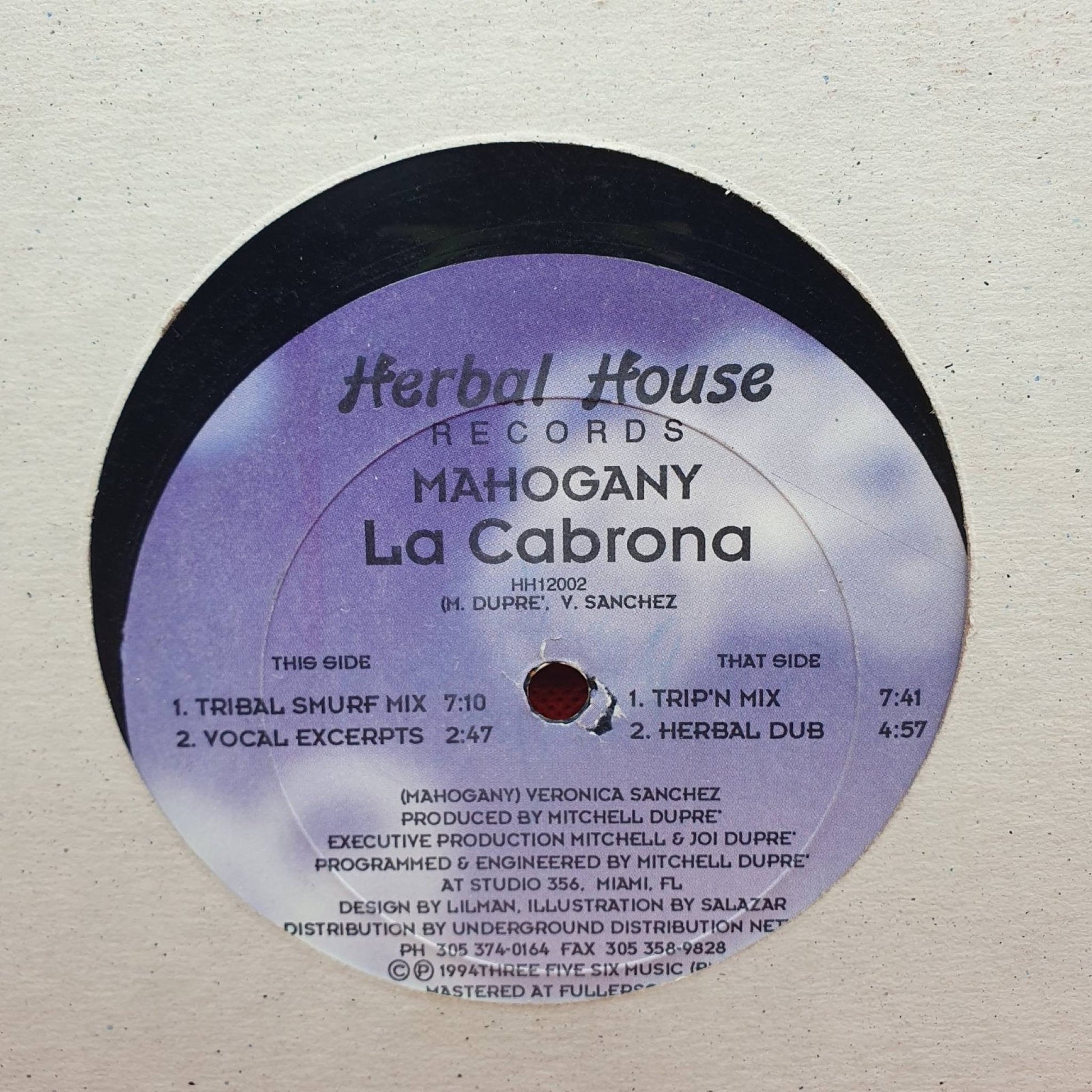 Mahogany ‎– La Cabrona - Vinyl Store Online