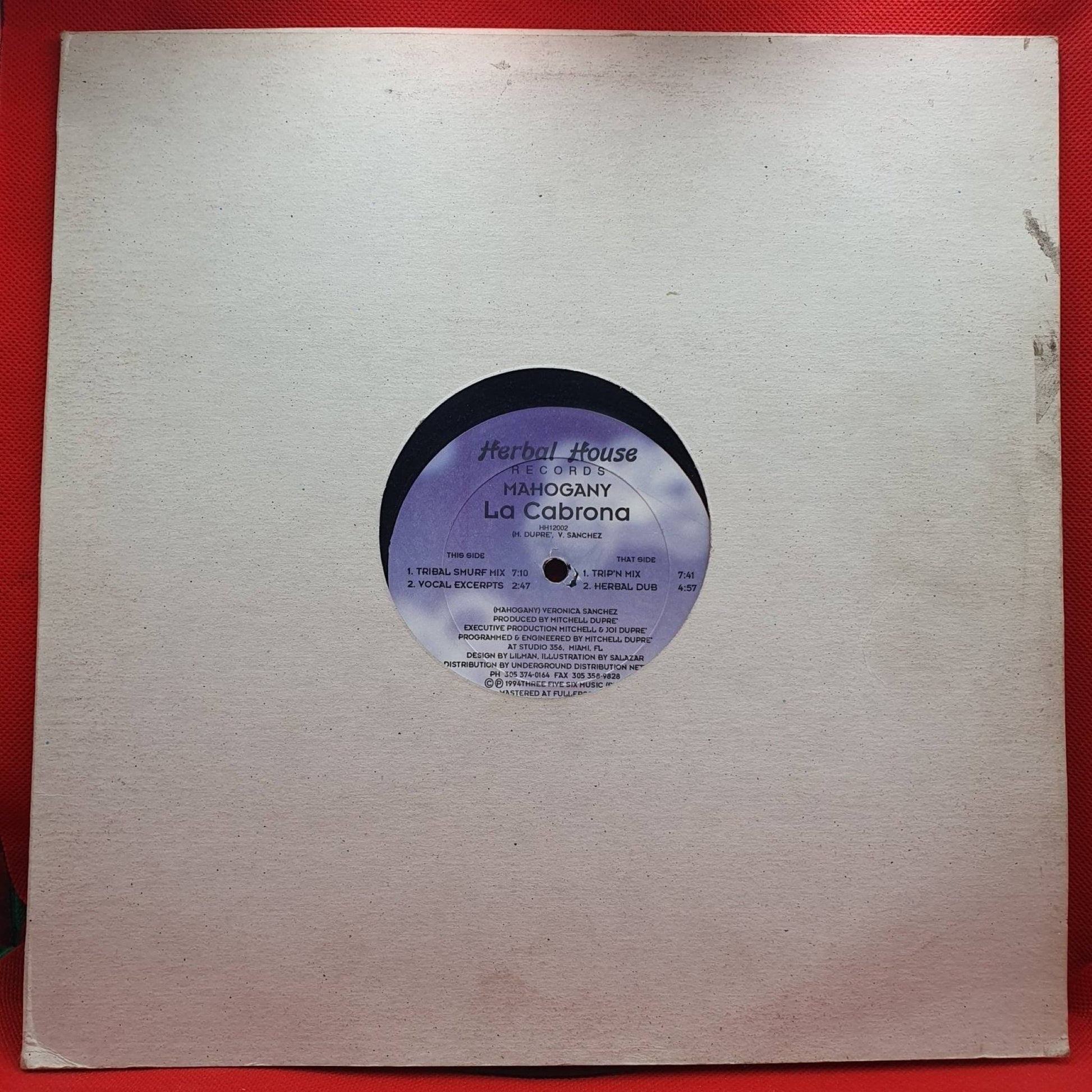 Mahogany ‎– La Cabrona - Vinyl Store Online