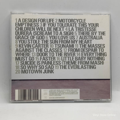 Manic Street Preachers ‎– Forever Delayed (The Greatest Hits) - Vinyl Store Online