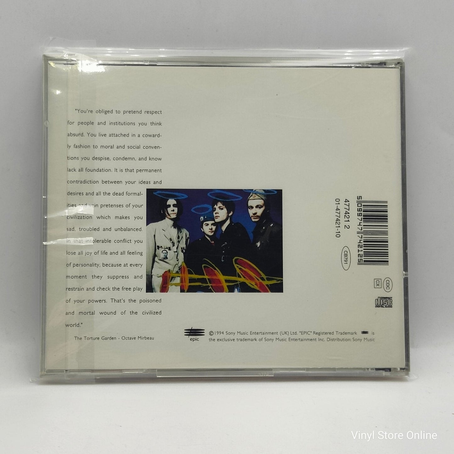 Manic Street Preachers ‎– The Holy Bible - Vinyl Store Online