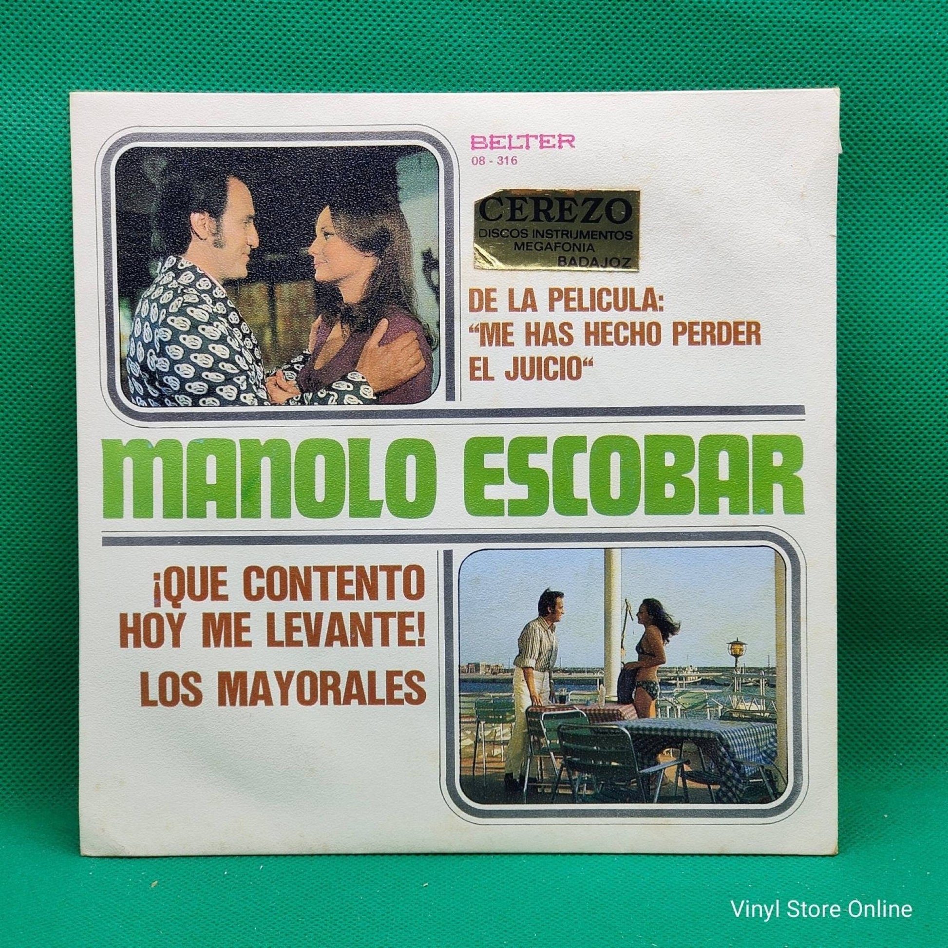 Manolo Escobar ‎– Qué Contento Hoy Me Levanté! - Vinyl Store Online