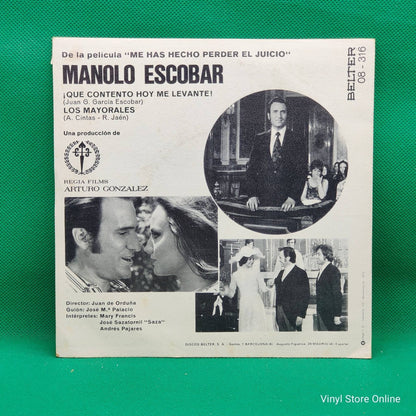 Manolo Escobar ‎– Qué Contento Hoy Me Levanté! - Vinyl Store Online