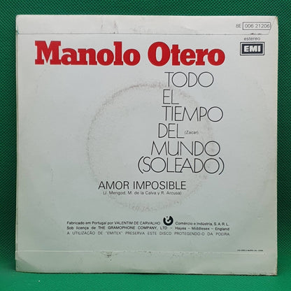 Manolo Otero ‎– Todo El Tiempo Del Mundo (Soleado) - Vinyl Store Online