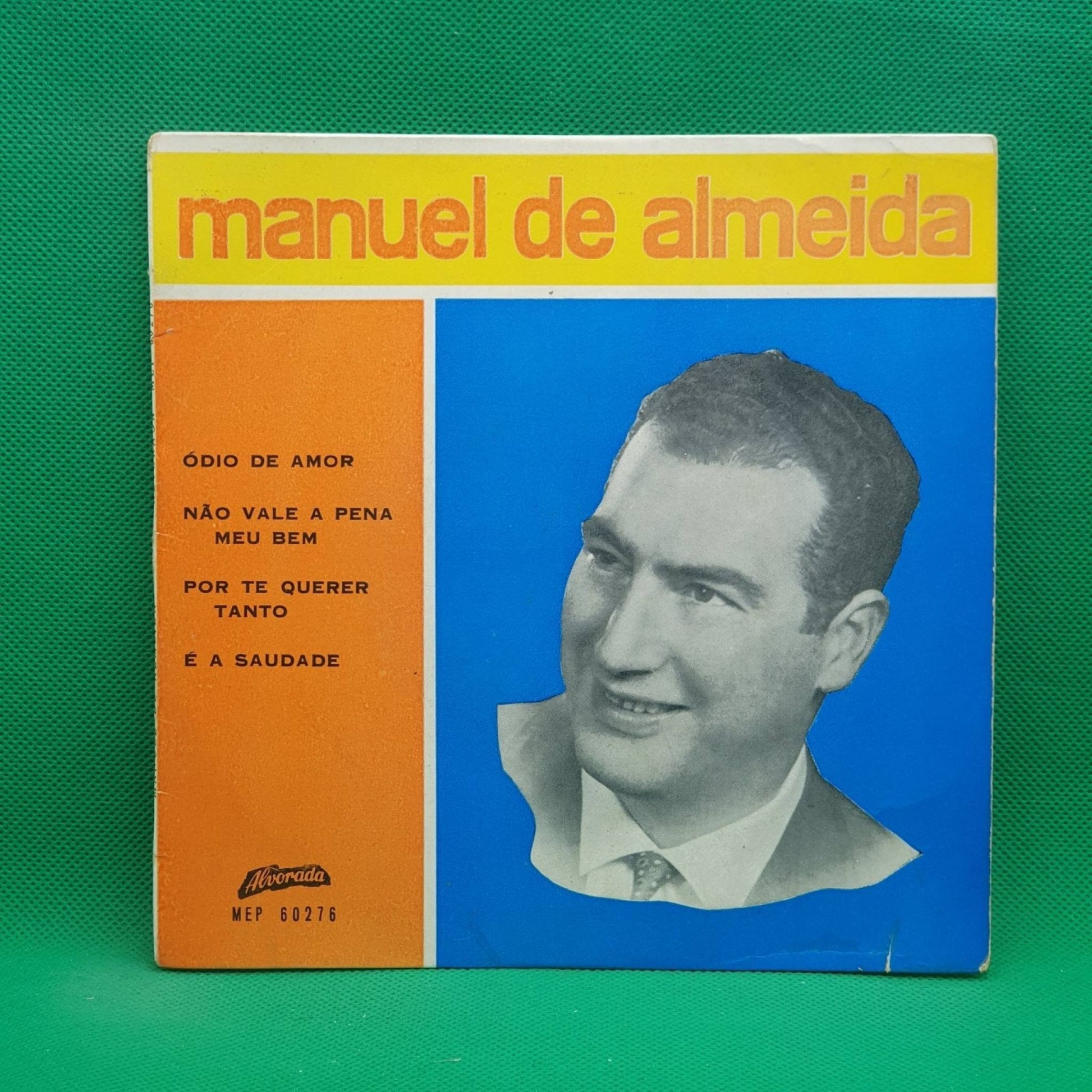 Manuel De Almeida ‎– Ódio De Amor - Vinyl Store Online