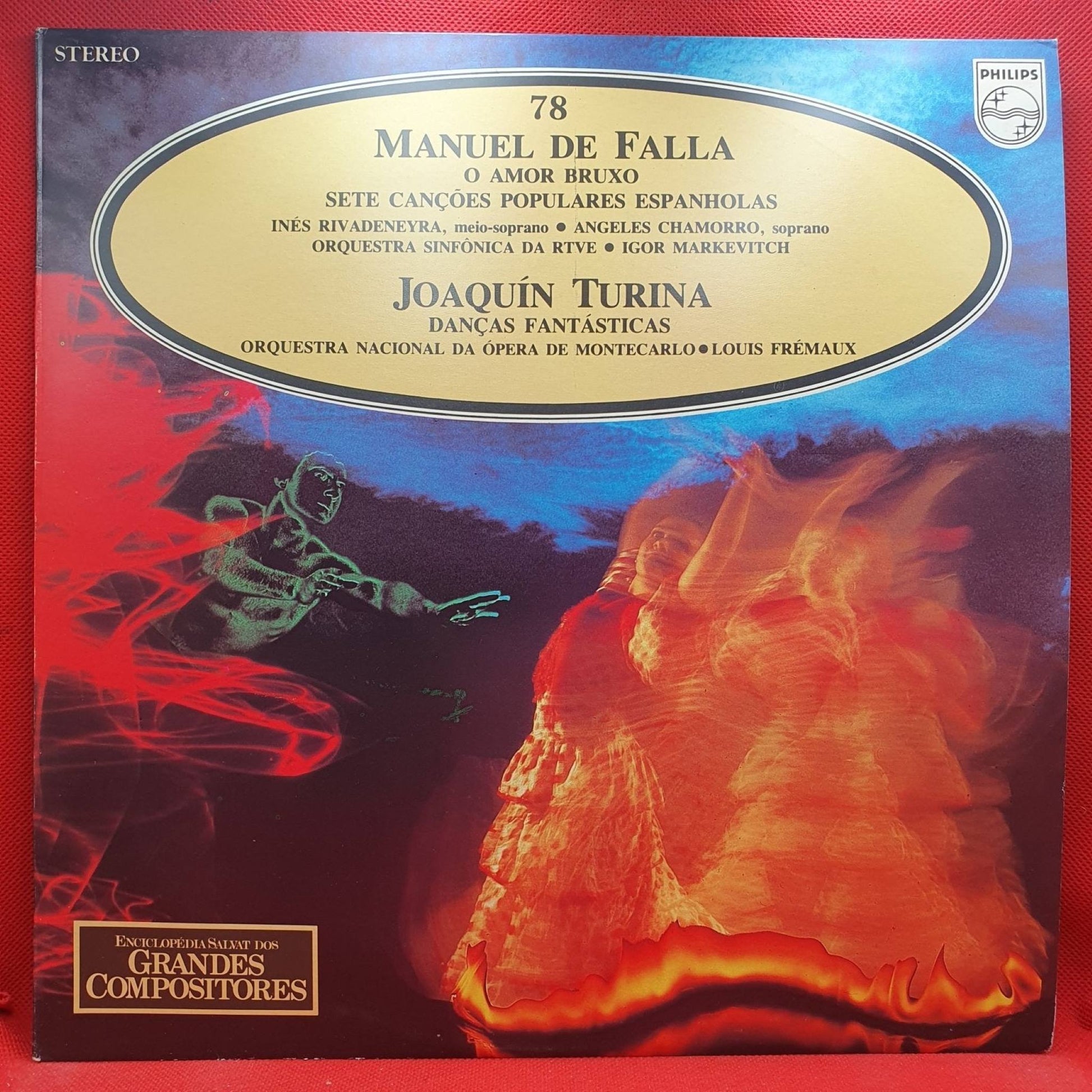 Manuel De Falla, Joaquín Turina ‎– O Amor Bruxo / Sete Canções Populares Espanholas / Danças Fantásticas - Vinyl Store Online