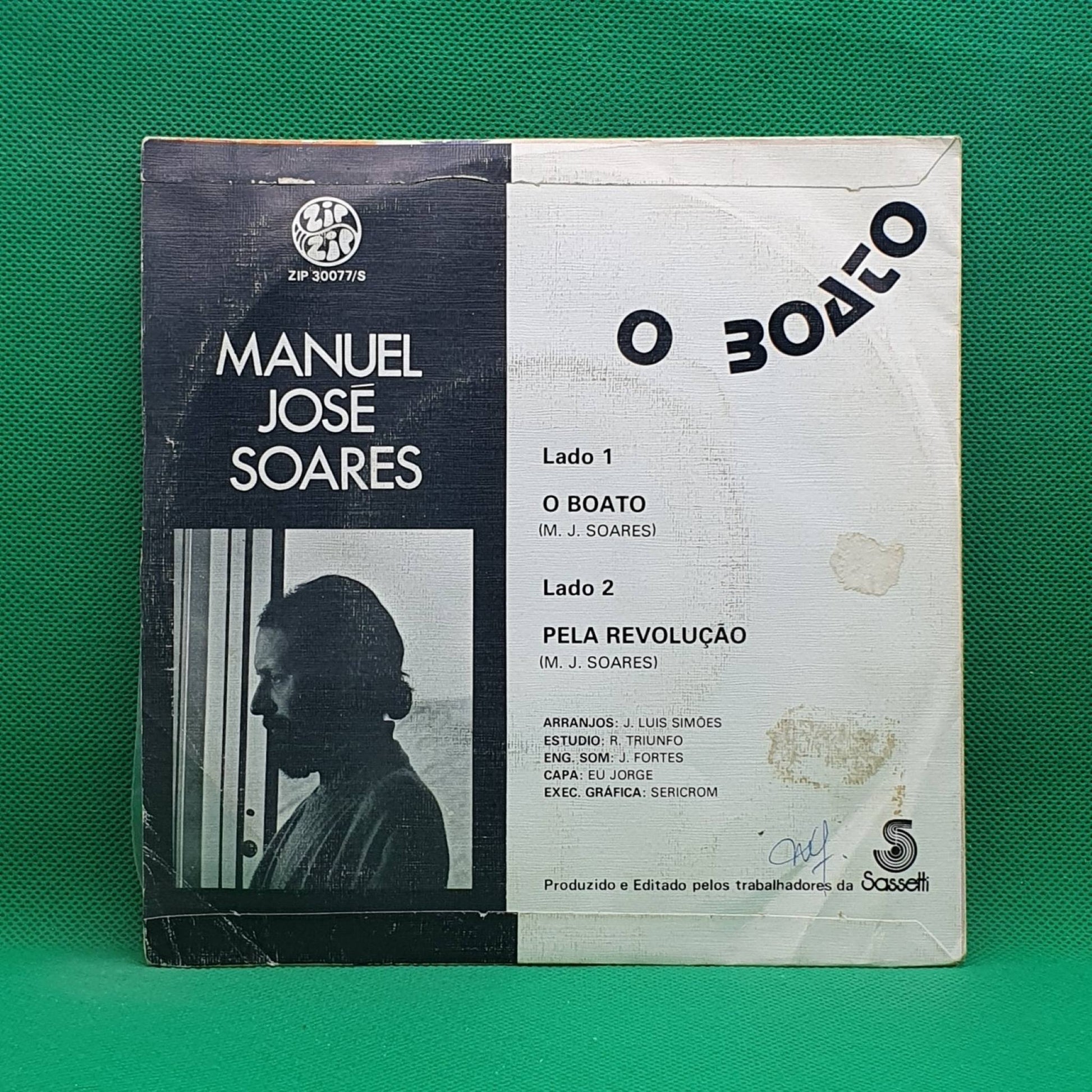 Manuel José Soares ‎– O Boato - Vinyl Store Online