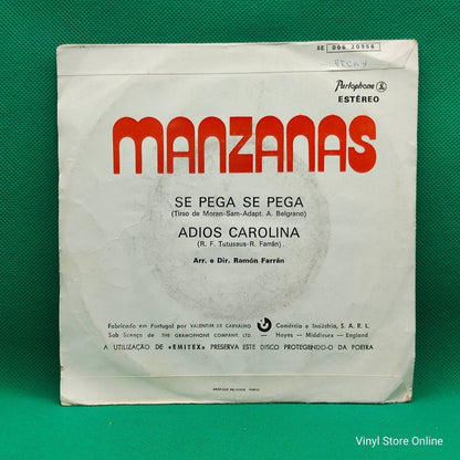 Manzanas ‎– Se Pega Se Pega / Adios Carolina - Vinyl Store Online