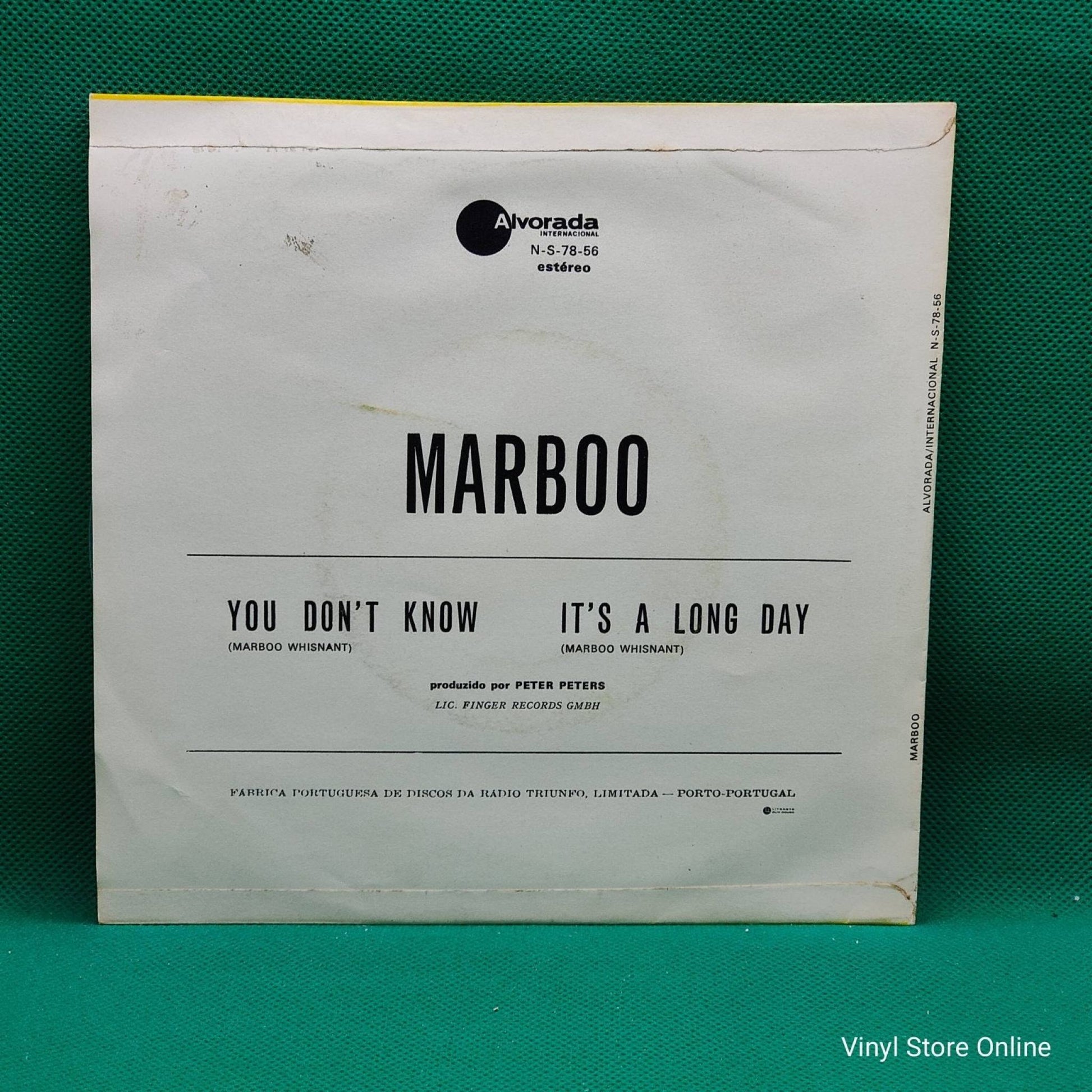 Marboo ‎– You Don't Know / It's A Long Day - Vinyl Store Online