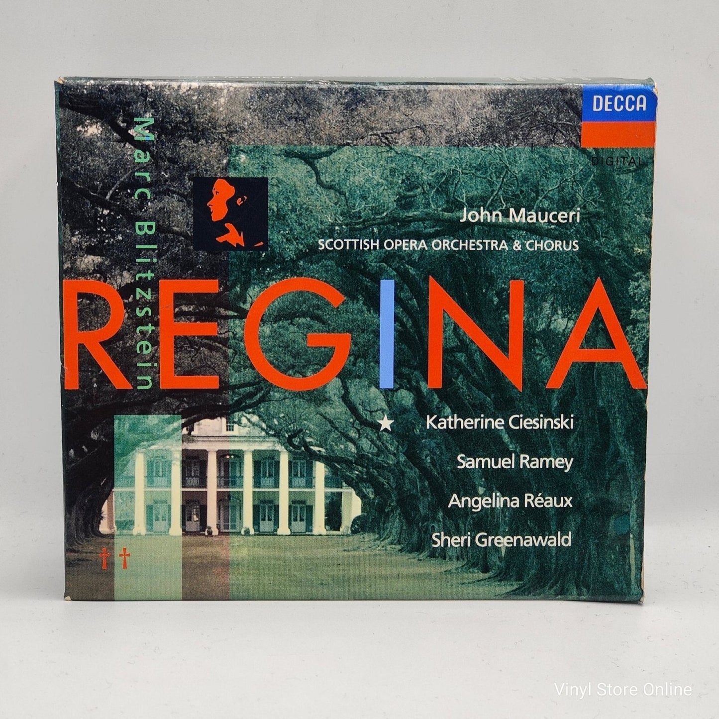 Marc Blitzstein - John Mauceri Conducting The Scottish Opera Orchestra ‎– Regina - Vinyl Store Online