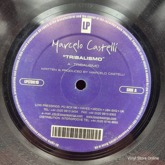 Marcelo Castelli ‎– Tribalismo - Vinyl Store Online