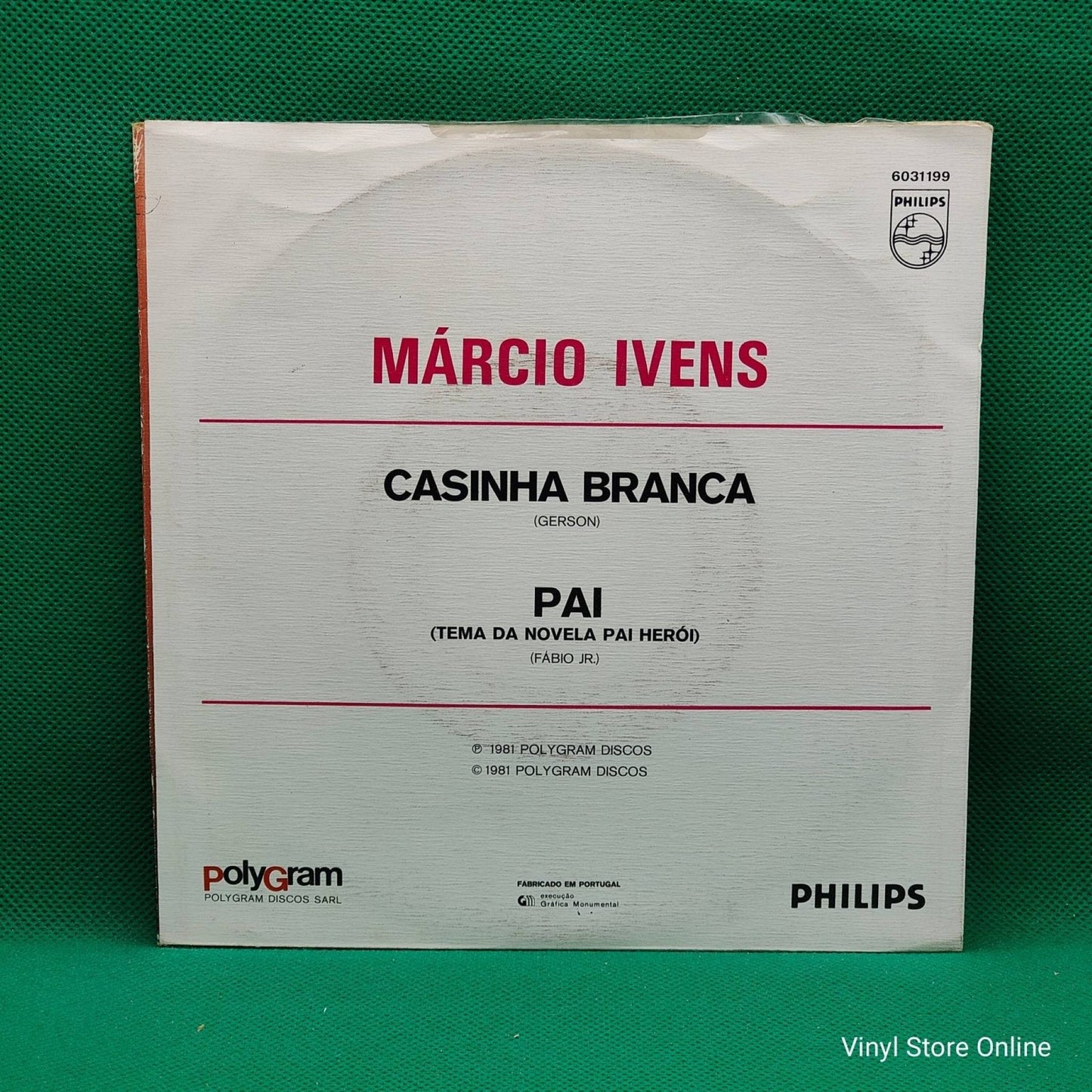 Márcio Ivens ‎– Casinha Branca - Vinyl Store Online