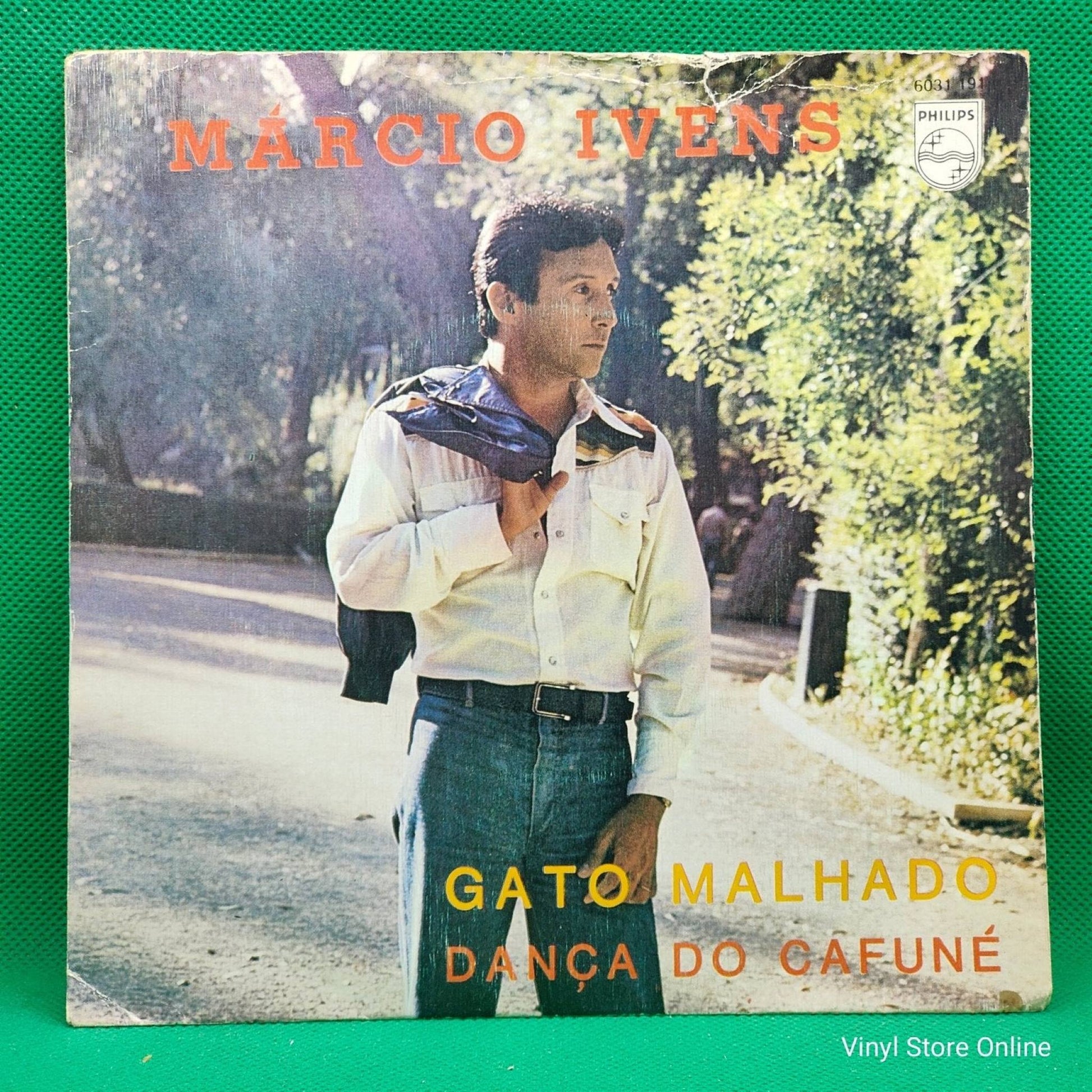 Márcio Ivens ‎– Gato Malhado / Dança Do Cafuné - Vinyl Store Online