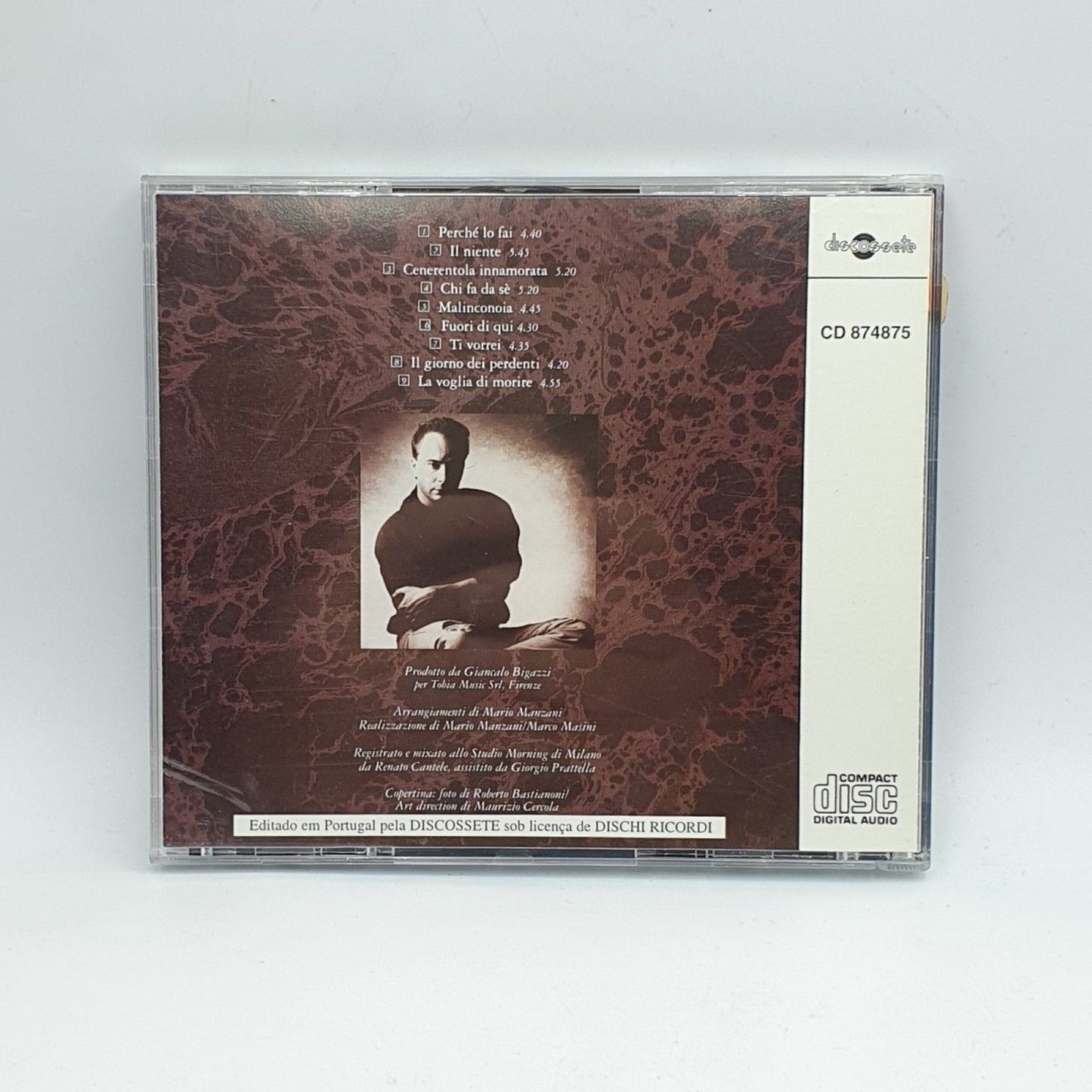 Marco Masini ‎– Malinconoia - Vinyl Store Online