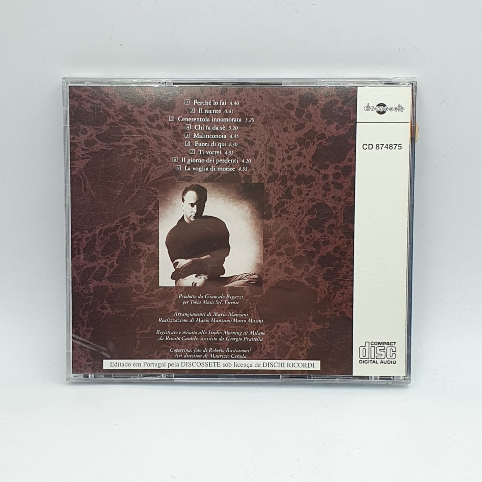 Marco Masini ‎– Malinconoia - Vinyl Store Online