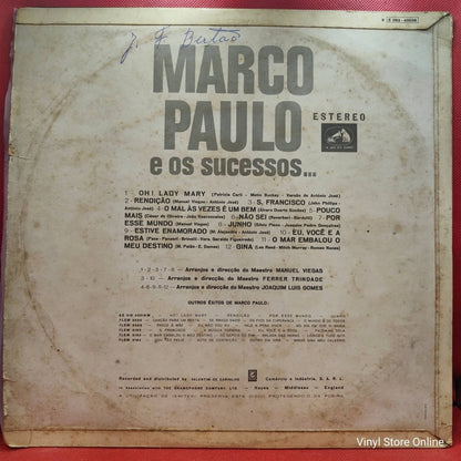 Marco Paulo ‎– E Os Sucessos... - Vinyl Store Online