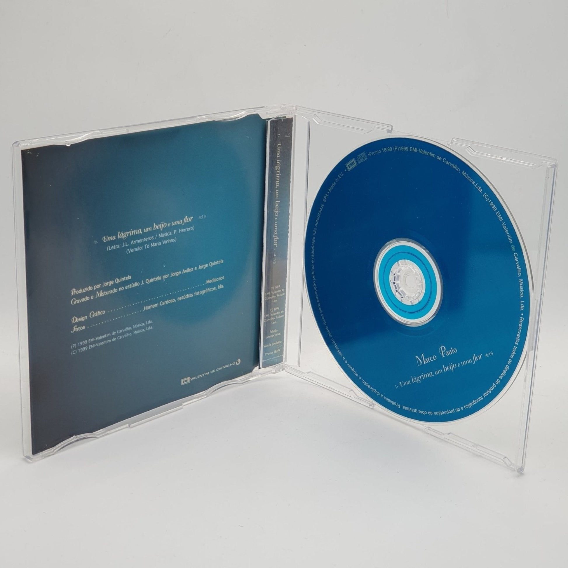 Marco Paulo – Uma Lágrima, Um Beijo E Uma Flor - Vinyl Store Online