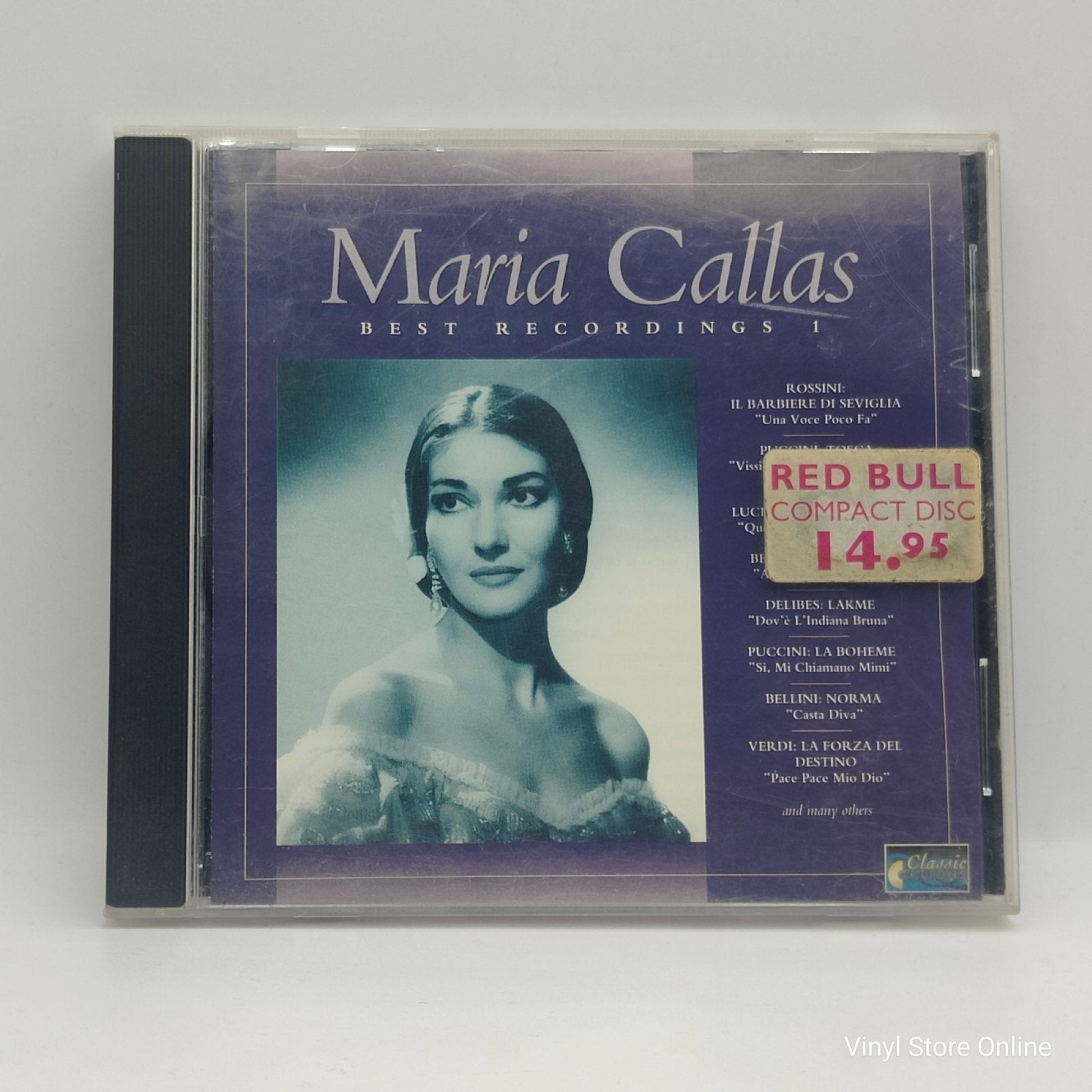 Maria Callas ‎– Best Recordings 1 - Vinyl Store Online