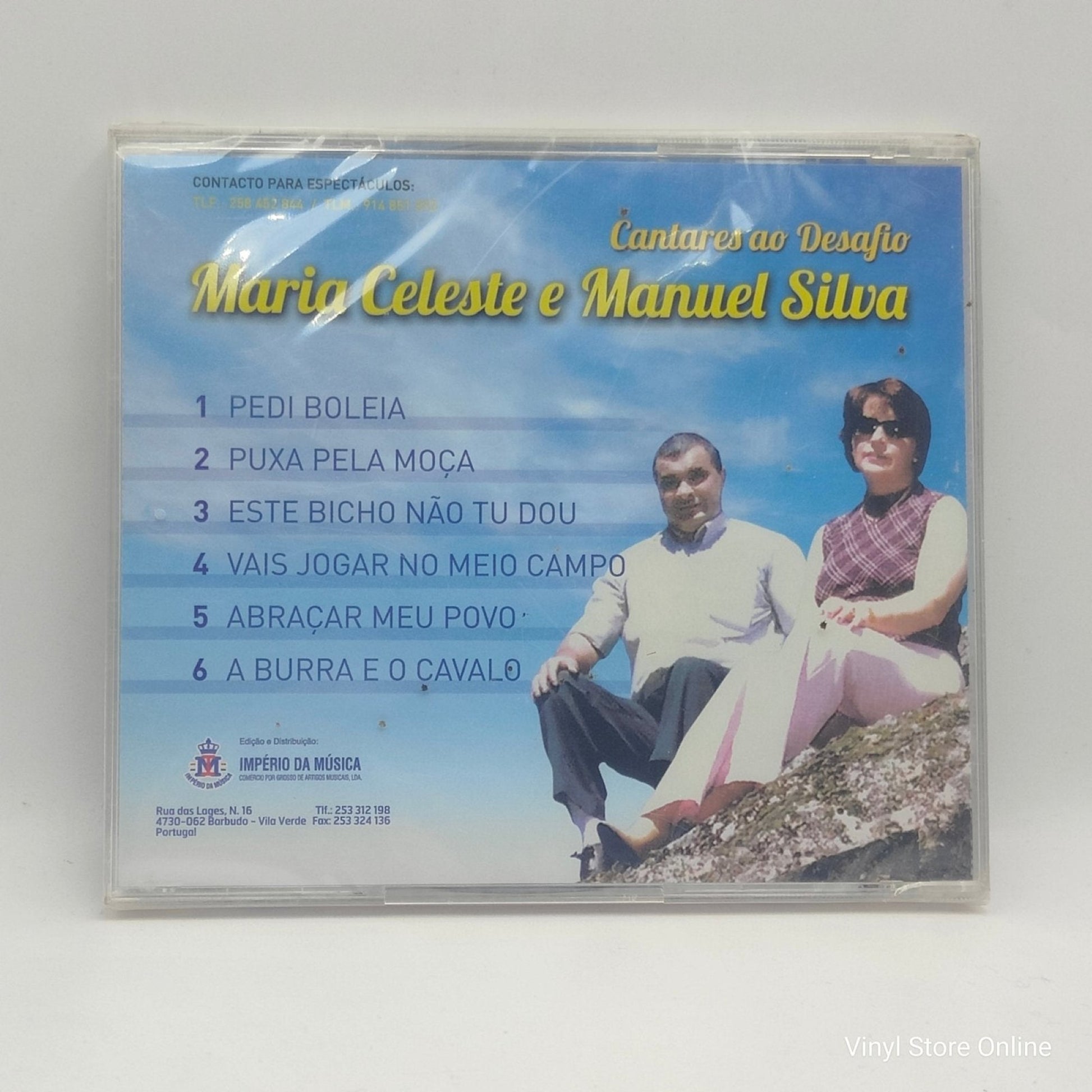 Maria Celeste e Manuel Silva - Cantares Ao Desafio - Vinyl Store Online
