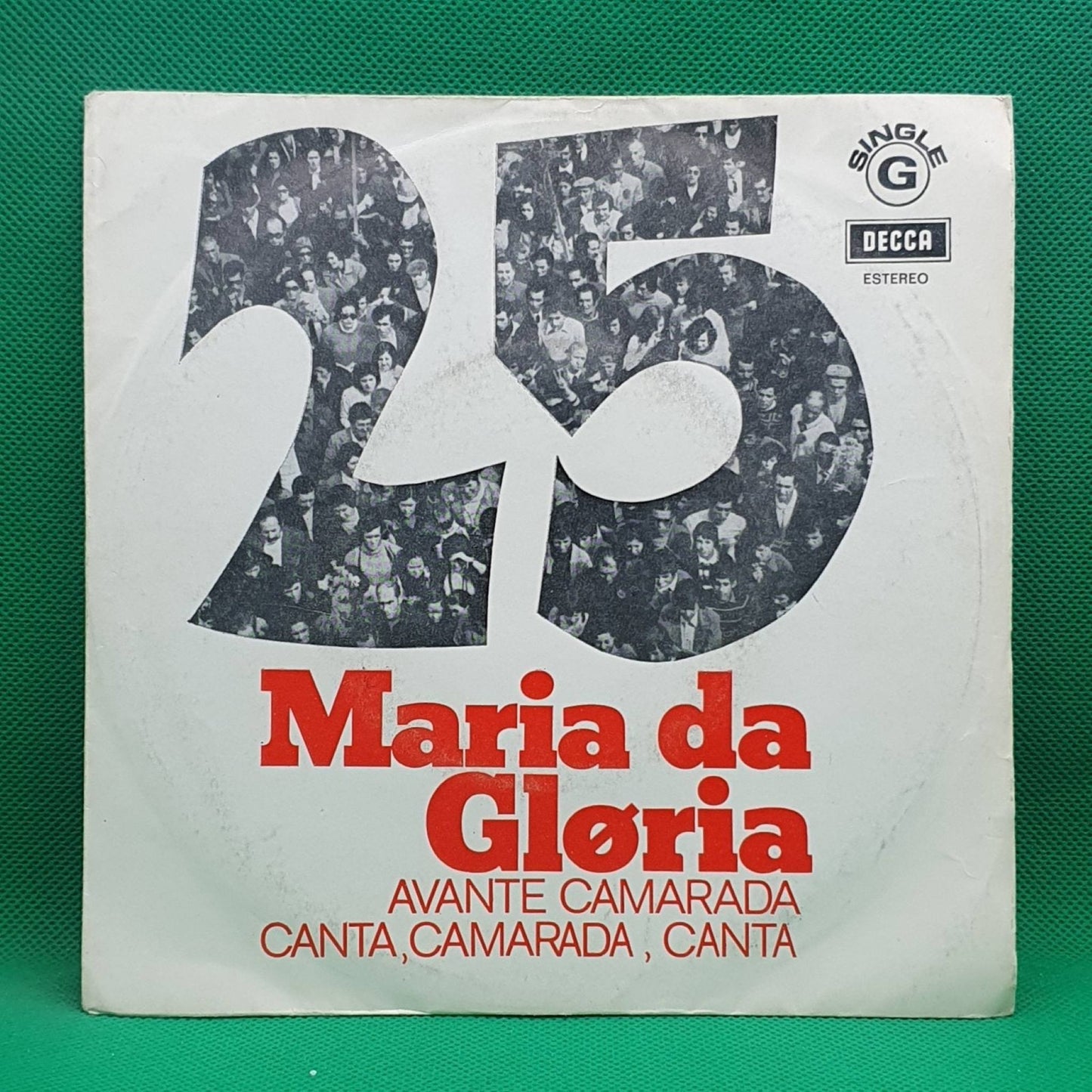 Maria Da Glória ‎– Avante Camarada / Canta, Camarada, Canta - Vinyl Store Online