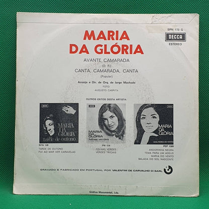 Maria Da Glória ‎– Avante Camarada / Canta, Camarada, Canta - Vinyl Store Online