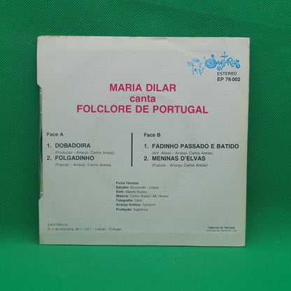 Maria Dilar ‎– Canta Folclore De Portugal - Vinyl Store Online