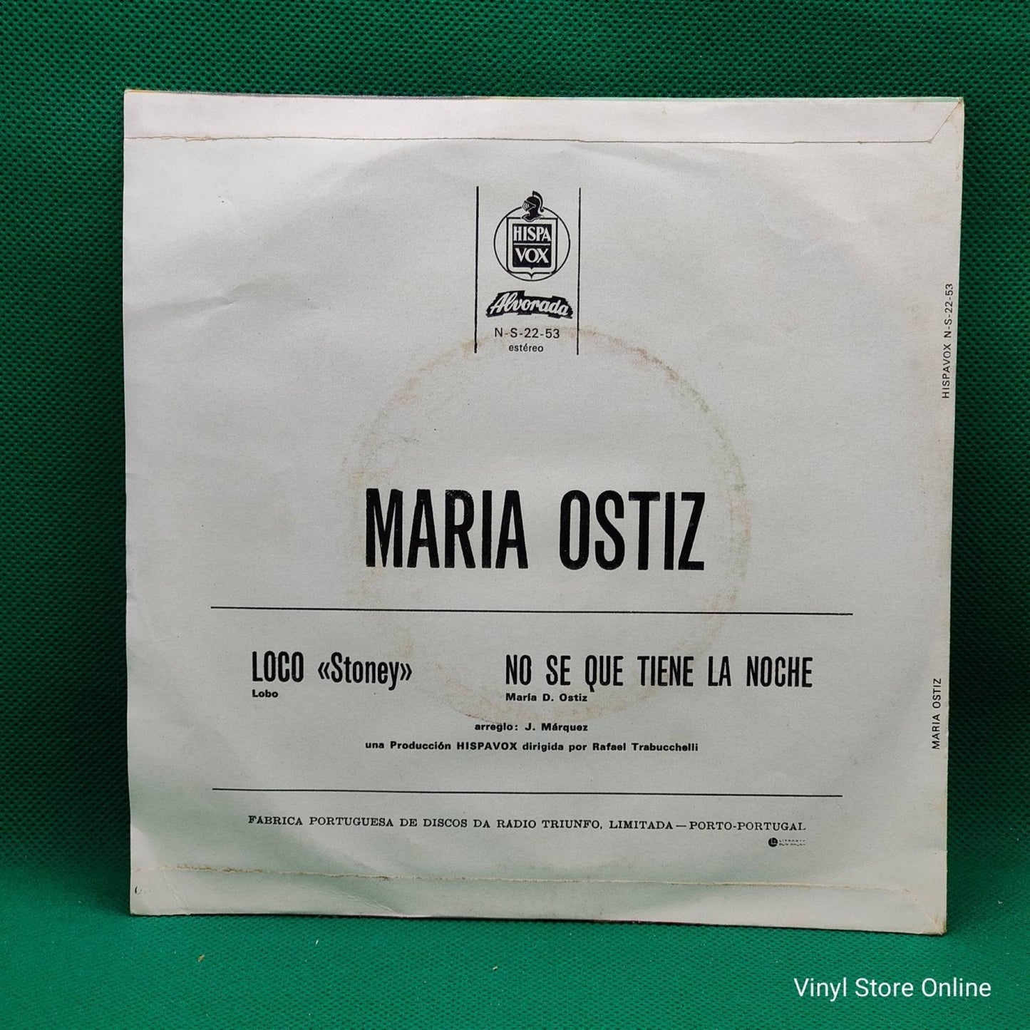 Maria Ostiz ‎– Loco - Vinyl Store Online