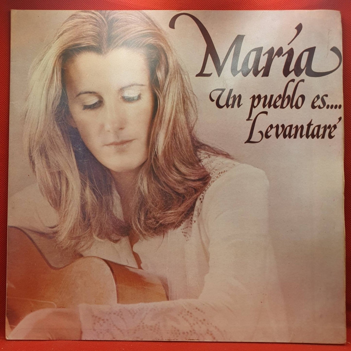 Maria Ostiz ‎– Un Pueblo Es... Levantaré - Vinyl Store Online