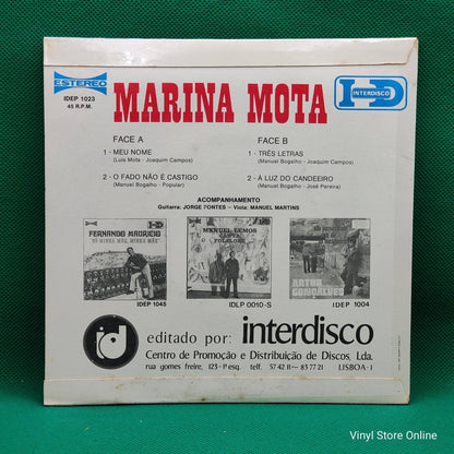 Marina Mota ‎– Meu Nome - Vinyl Store Online