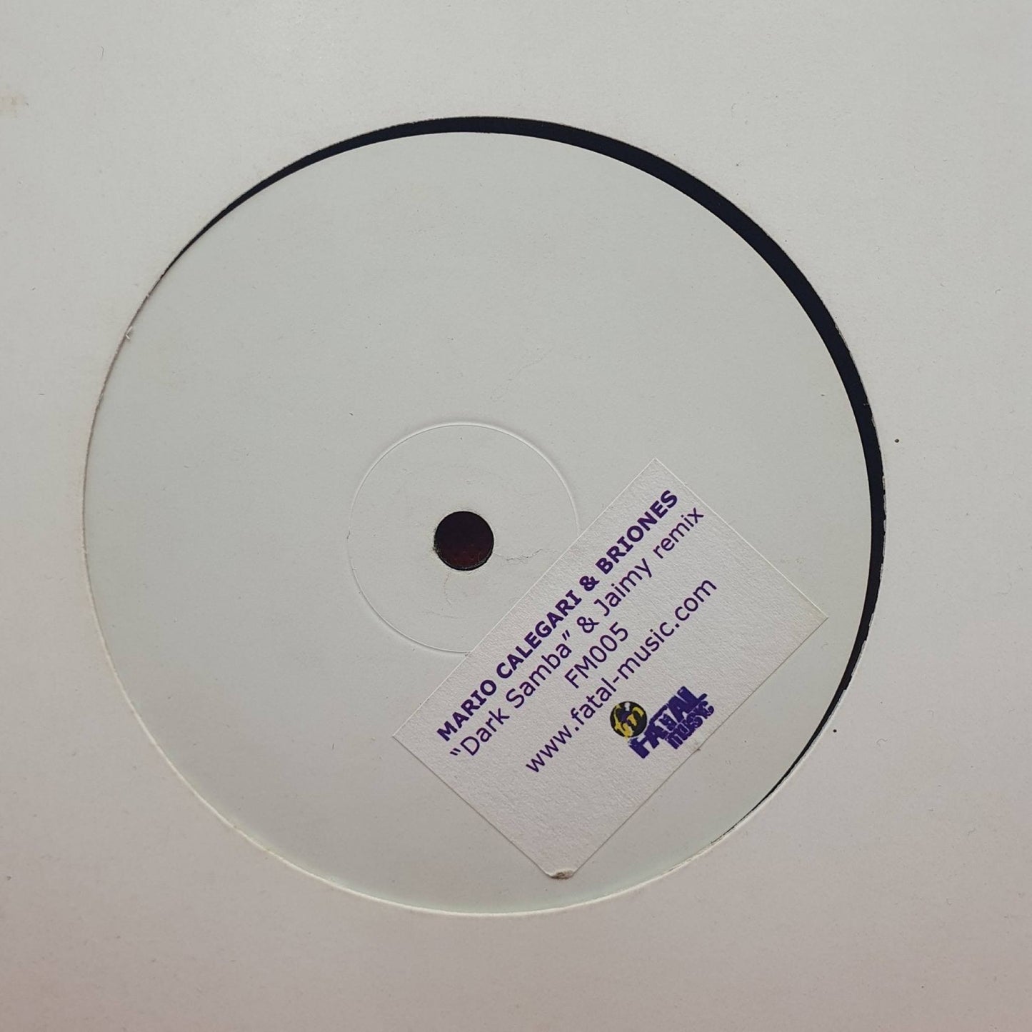 Mario Calegari vs. Ray Briones ‎– Dark Samba - Vinyl Store Online