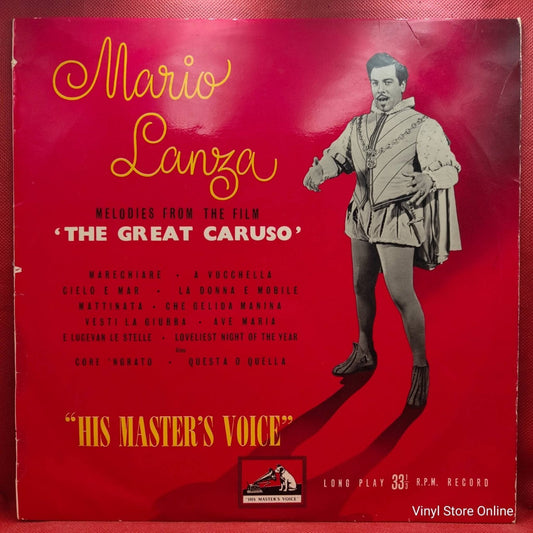 Mario Lanza ‎– Melodies From The Film "The Great Caruso" - Vinyl Store Online