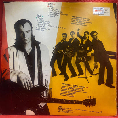 Mark Andrews And The Gents ‎– Big Boy - Vinyl Store Online
