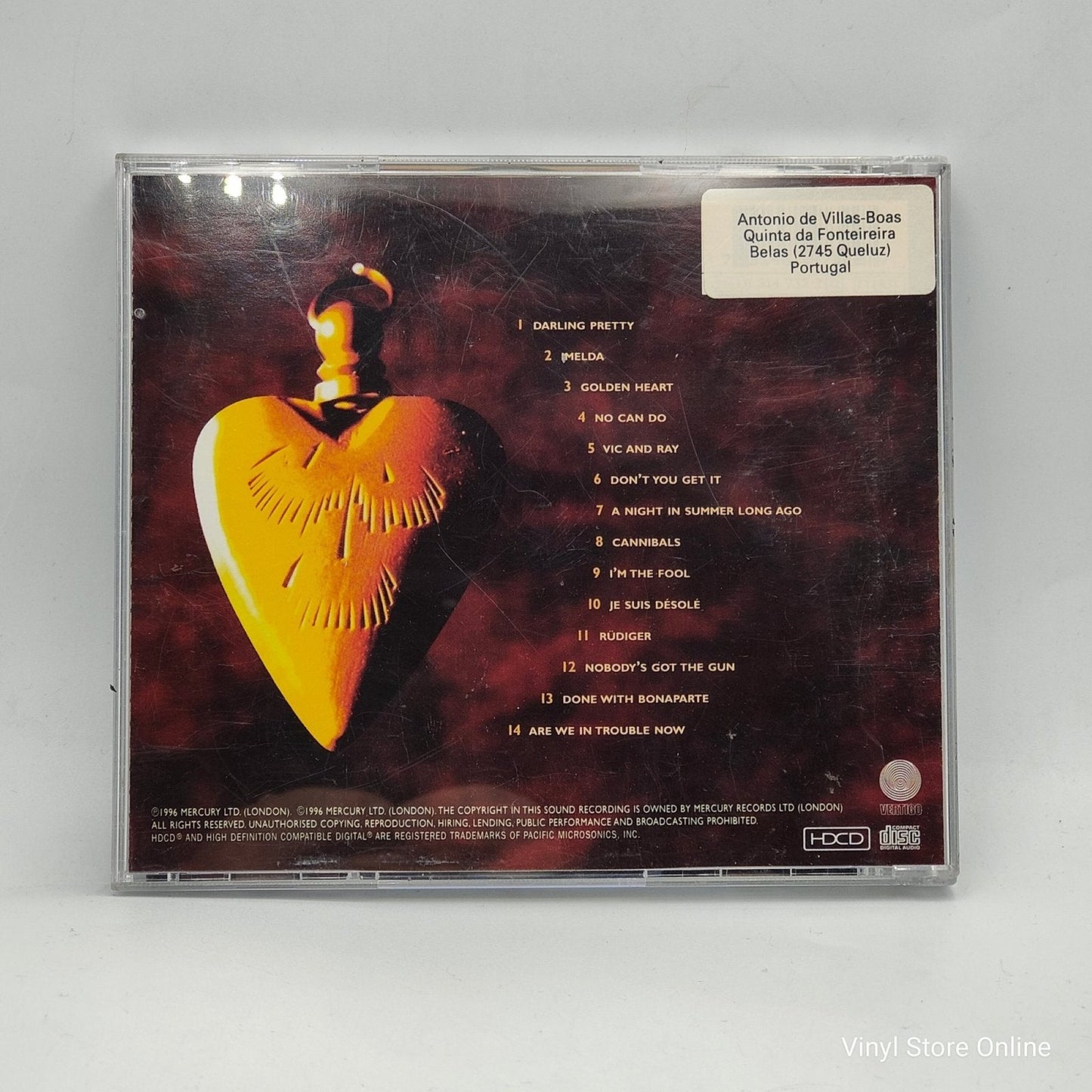 Mark Knopfler ‎– Golden Heart - Vinyl Store Online