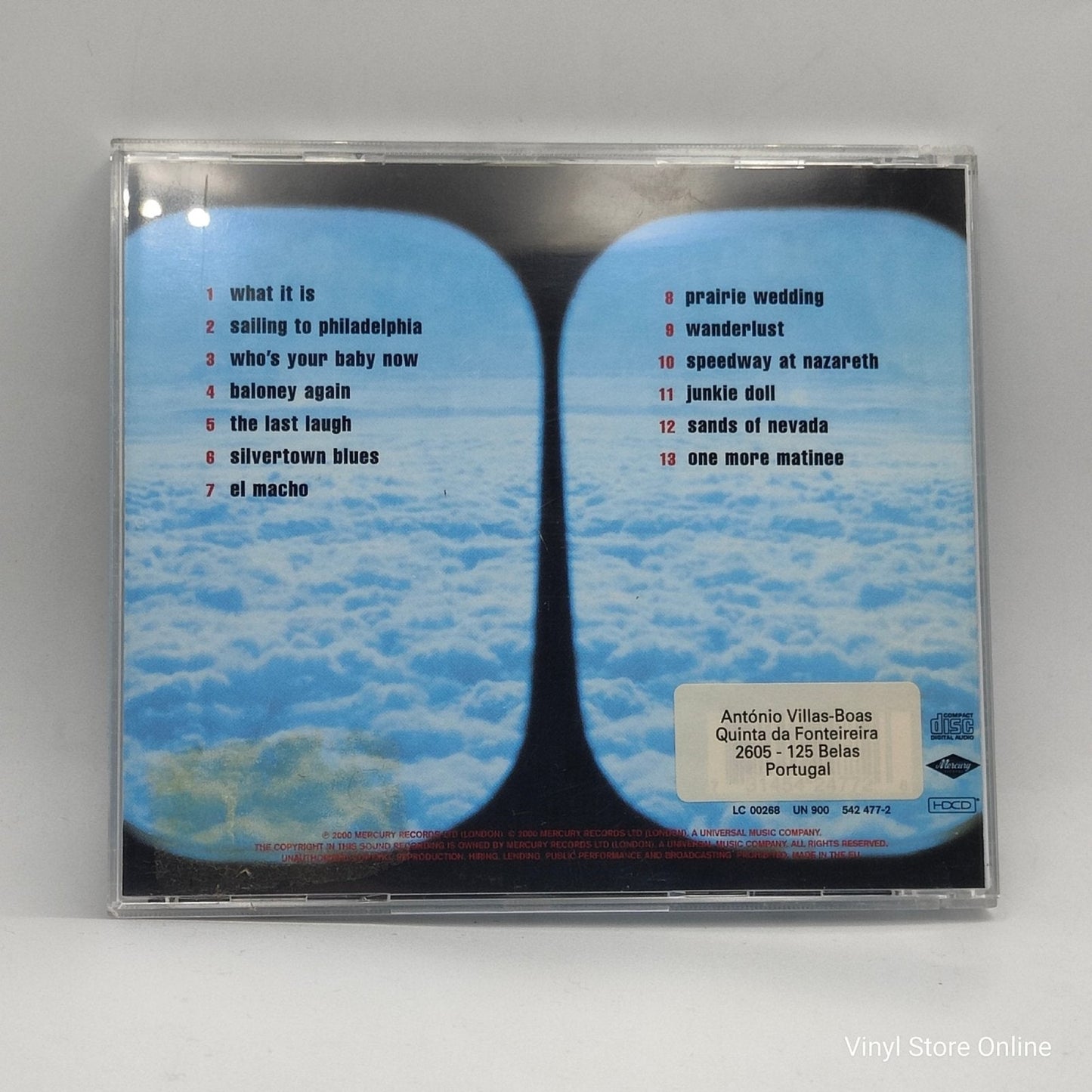 Mark Knopfler ‎– Sailing To Philadelphia - Vinyl Store Online