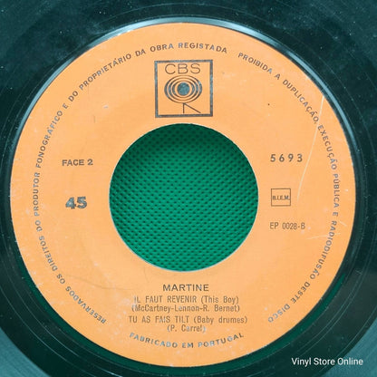 Martine ‎– Il Faut Revenir - Vinyl Store Online
