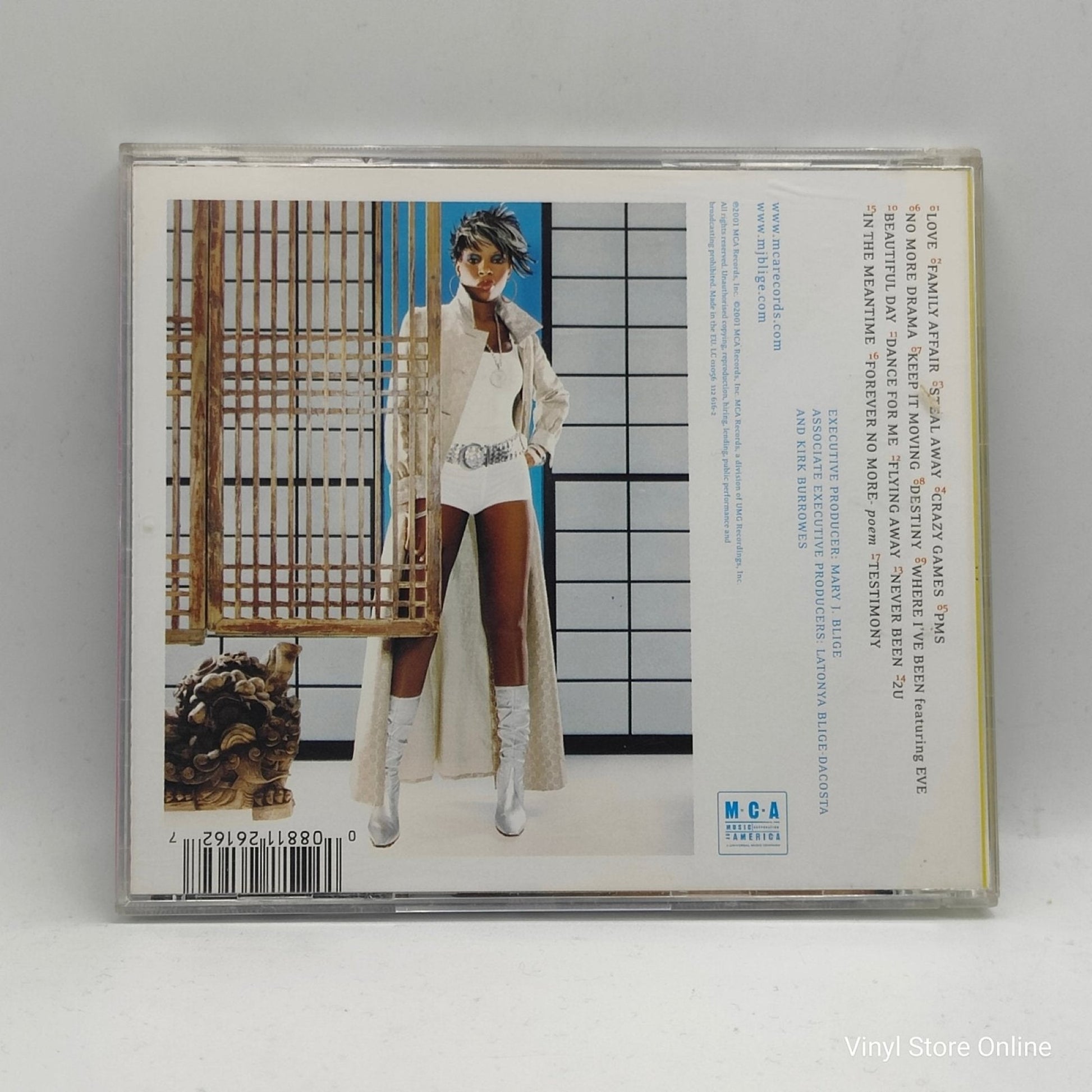 Mary J Blige ‎– No More Drama - Vinyl Store Online