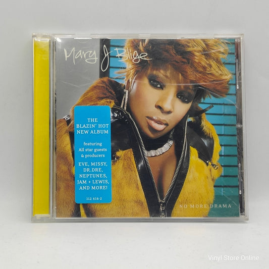 Mary J Blige ‎– No More Drama - Vinyl Store Online