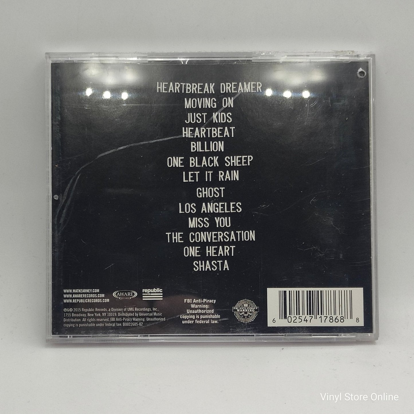 Mat Kearney ‎– Just Kids - Vinyl Store Online