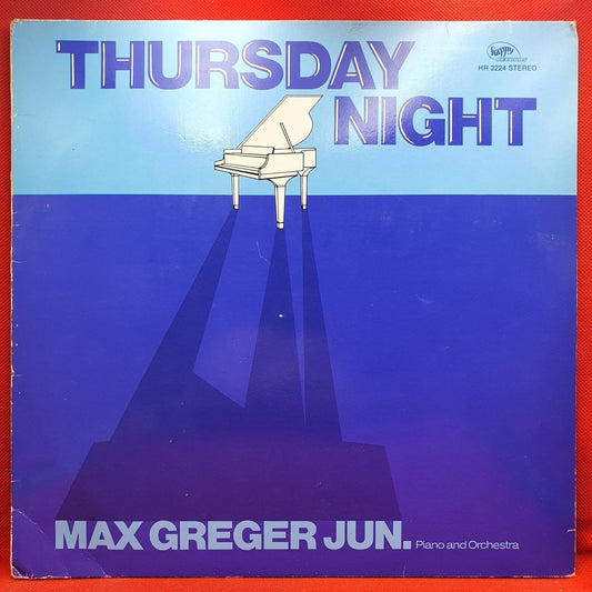Max Greger Jun. ‎– Thursday Night - Vinyl Store Online