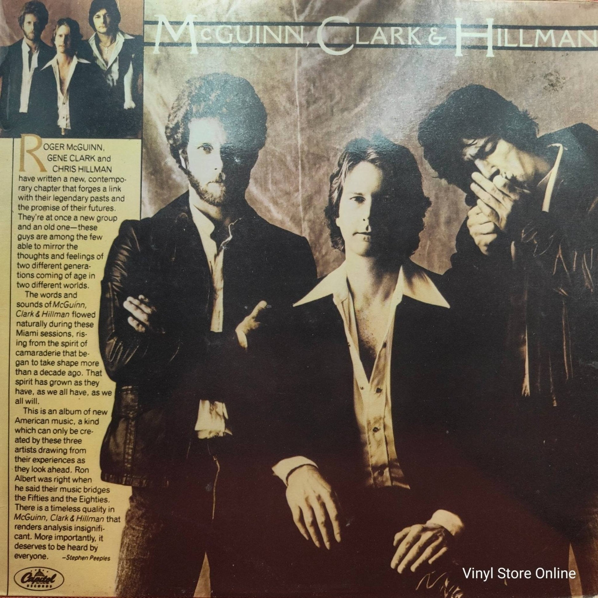 McGuinn, Clark & Hillman ‎– McGuinn, Clark & Hillman - Vinyl Store Online